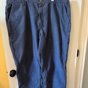 Men’s Carhartt work pants.